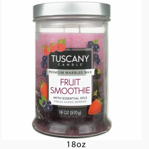 Tuscany Candle™ Fruit Smoothie Scented Triple Pour Jar Candle Perspective: front