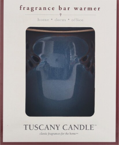 Tuscany Candle Art Deco Fragrance Bar Warmer - Blue Perspective: front