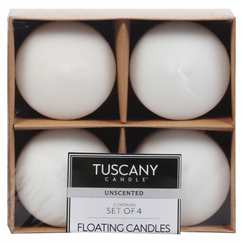 Tuscany Candle Floating Candles Perspective: front