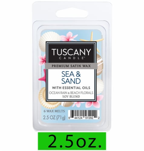 Tuscany Candle Sea & Sand Wax Melts Perspective: front