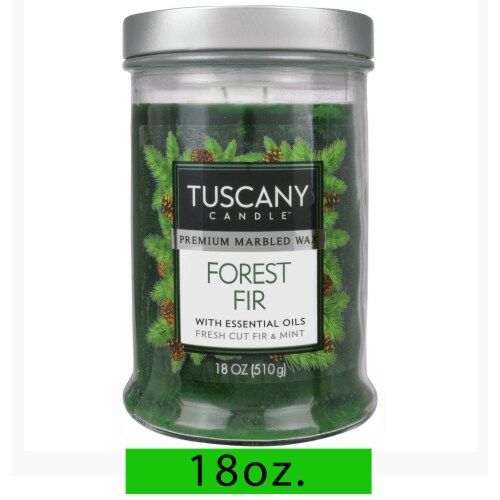 Tuscany™ Scented Jar Candle Forest Fir Perspective: front