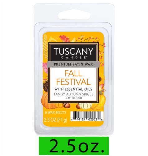 Tuscany Candle™ Wax Melts Fall Festival Perspective: front
