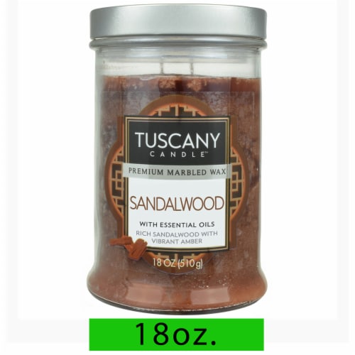 Tuscany Candle™ Sandalwood Jar Candle Perspective: front