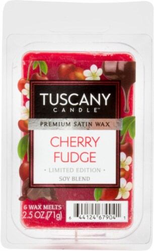 Tuscany Candle Cherry Fudge Wax Melts - 6 pk - Red Perspective: front