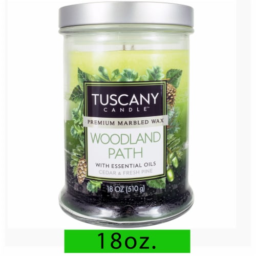 Tuscany Candle™ Scented Triple Pour Jar Candle - Woodland Path, 18 oz ...