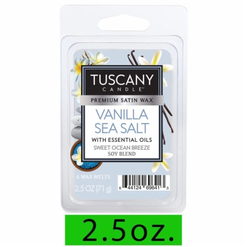 Tuscany Candle™ Wax Melts Vanilla Sea Salt Perspective: front