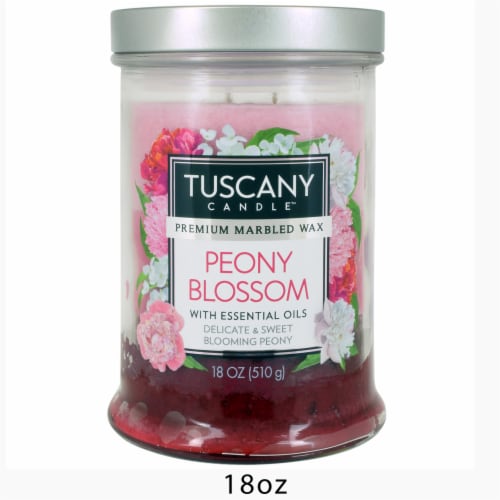 Tuscany Candle Candle, Peony Blossom - 1 candle, 18 oz