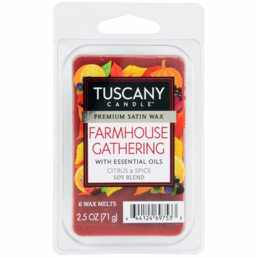 Tuscany Candle Farmhouse Gathering Wax Melts Perspective: front