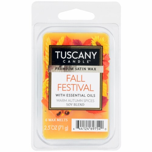 Tuscany Candle Fall Festival Wax Melts Perspective: front