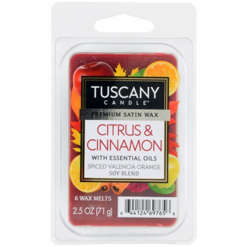 Tuscany Candle Citrus & Cinnamon Wax Melts Perspective: front