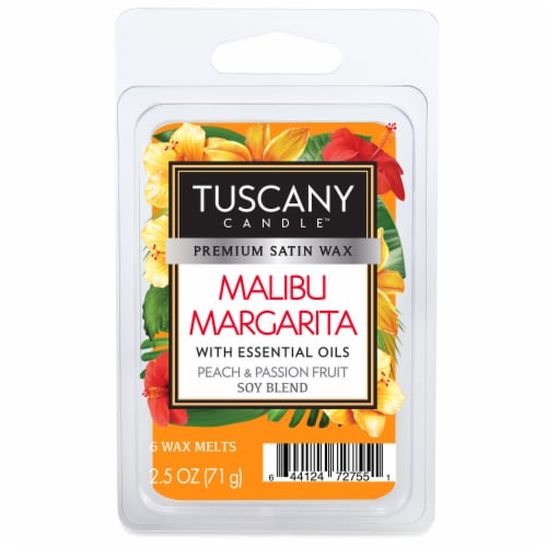 Tuscany Candle Malibu Margarita Wax Melts Perspective: front