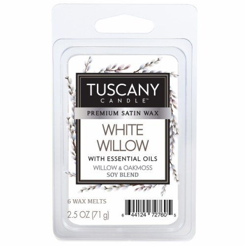 Tuscany Candle White Willow Wax Melts Perspective: front