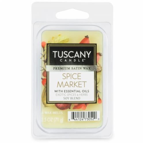 Tuscany Limited Edition Spice Market Wax Melt Perspective: front