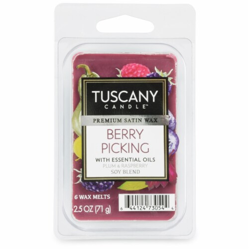 Tuscany Limited Edition Berry Picking Wax Melt Perspective: front