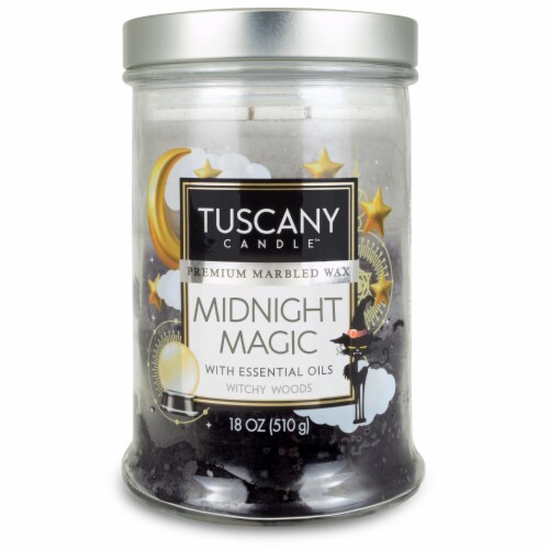 Tuscany Limited Edition Scented Candle - Midnight Magic Perspective: front