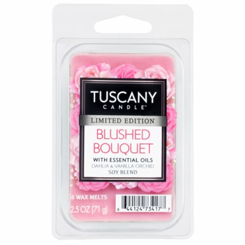 Tuscany Candle Limited Edition Blushed Bouquet Wax Melts Perspective: front