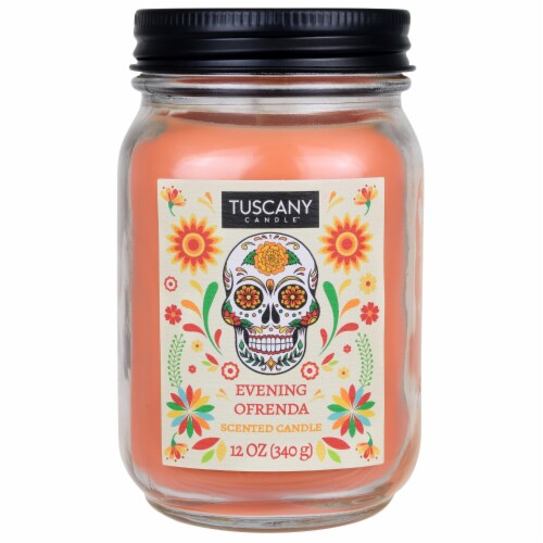 Tuscany Candle™ Evening Ofrenda Scented Jar Candle Perspective: front