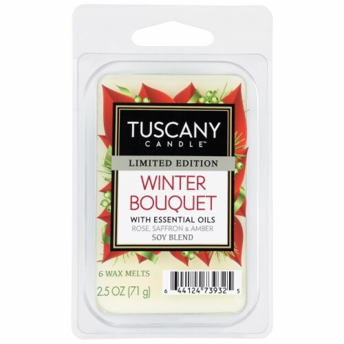 Tuscany Candle™ Limited Edition Winter Bouquet Wax Melt Perspective: front