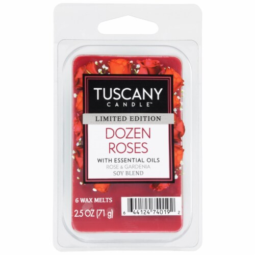 Tuscany™ Limited Edition Wax Melt - Dozen Roses Perspective: front
