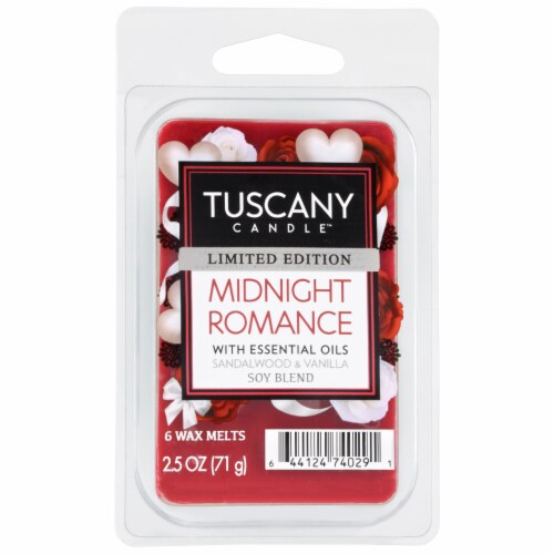 Tuscany™ Limited Edition Wax Melt - Midnight Romance Perspective: front