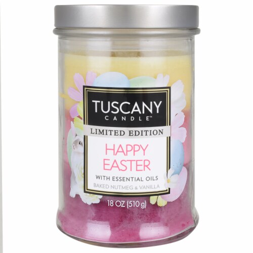 Tuscany Candle™ Limited Edition Jar Candle - Happy Easter Perspective: front