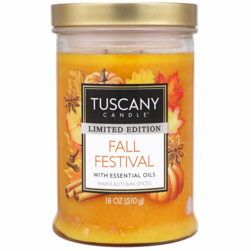 Tuscany Candle® Fall Candle - Fall Festival Perspective: front