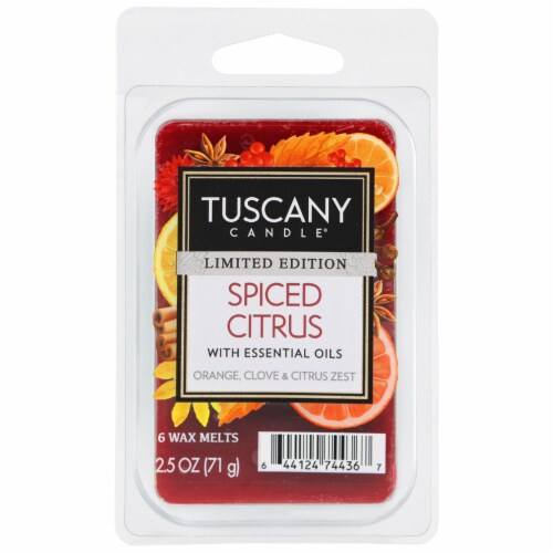 Tuscany Spiced Citrus Wax Melts - Fall Collection Perspective: front