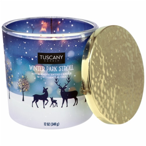 Tuscany Candle® Limited Edition Scented Jar Candle - Winter Park Stroll Perspective: front