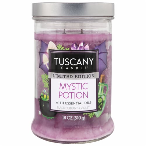 Tuscany Candle® Limited Edition Mystic Potion Scented Jar Candle Perspective: front
