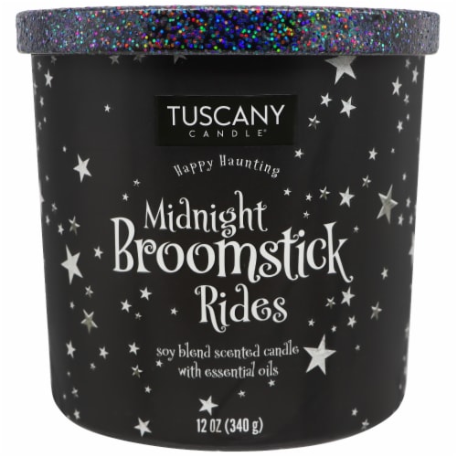 Tuscany Candle® Limited Edition Midnight Broomstick Rides Scented  Jar Candle Perspective: front