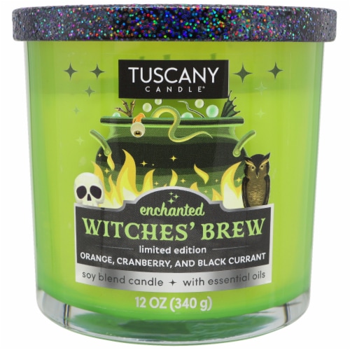 Tuscany Candle® Limited Edition Enchanted Witches' Brew Scented Jar Candle Perspective: front