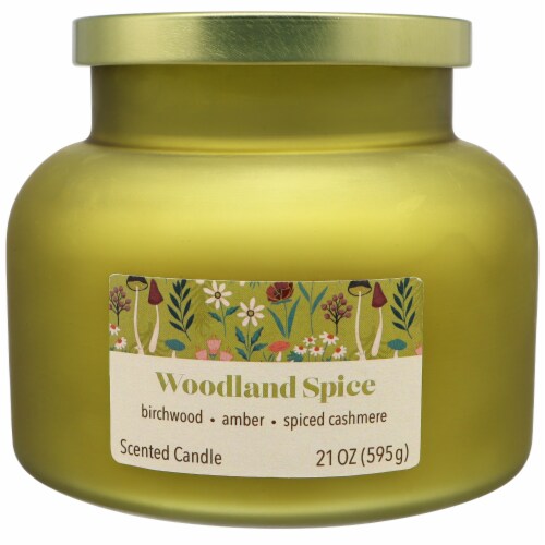 Empire Limited Edition Woodland Spice Scented Jar Candle Perspective: front