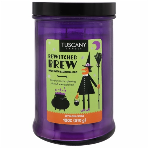 Tuscany Candle® Limited Edition Bewitched Brew Jar Candle Perspective: front