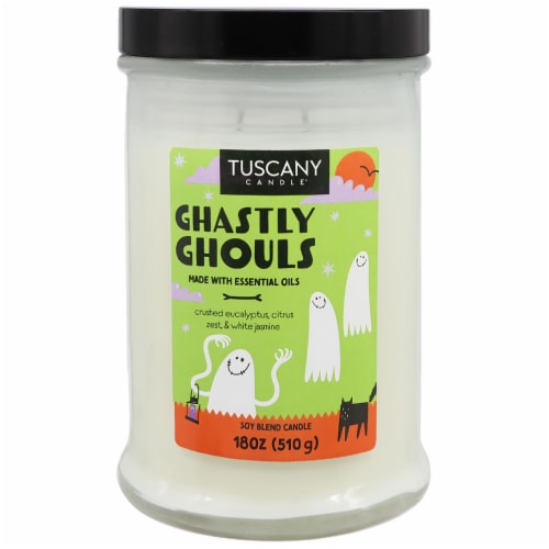 Tuscany Candle®  Limited Edition Ghastly Ghouls Scented Jar Candle Perspective: front