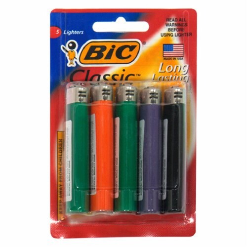 Bic Classic Lighters (Colors May Vary) (Pack of 14) Perspective: front