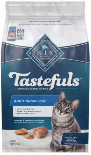 Blue Buffalo Indoor Health Chicken Brown Rice Recipe Adult Dry Cat Food Pack of 20 20 pack Harris Teeter