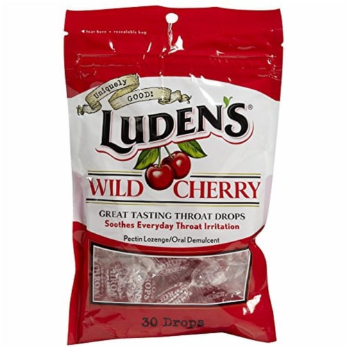 Luden's Throat Drops Wild Cherry (Pack of 4) Perspective: front