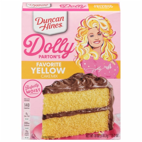 Duncan hines dolly parton s favorite yellow cake mix 18 oz kroger