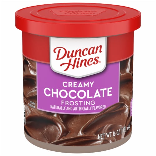 Duncan Hines® Creamy Chocolate Frosting Perspective: front
