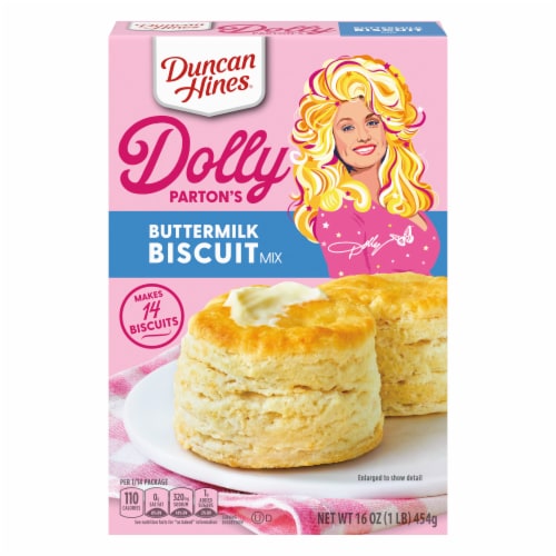 Duncan Hines Dolly Parton's Buttermilk Biscuit Mix Perspective: front