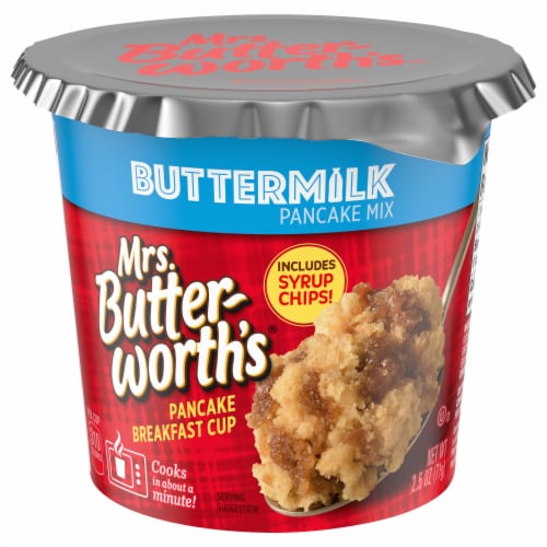 Mrs. Butterworth's Buttermilk Pancake Breakfast Cup Perspective: front