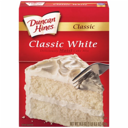 Duncan Hines Classic White Cake Mix Perspective: front