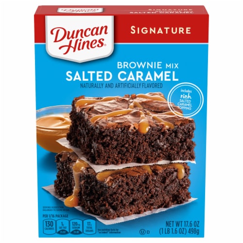 Hines Signature Salted Caramel Brownie Mix, 17.6 - Smith's Food and