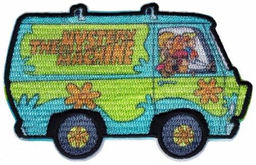 C&D Visionary Patch-Scooby-Doo Mystery Machine Perspective: front