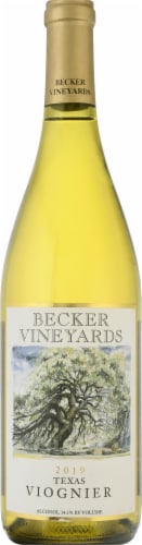 Becker Vineyards Viognier Perspective: front