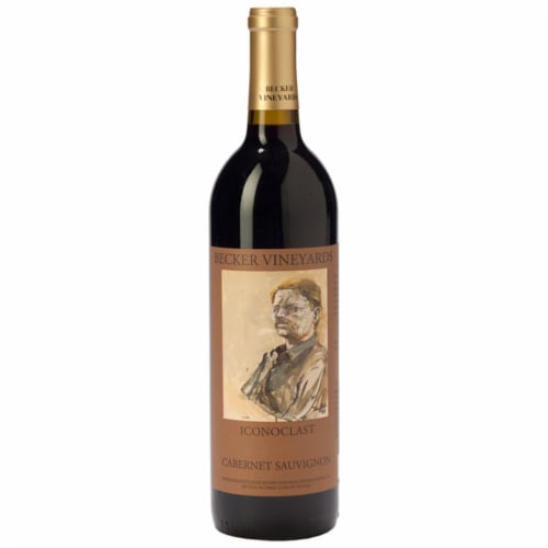Becker Vineyards Iconoclast Cabernet Sauvignon Perspective: front
