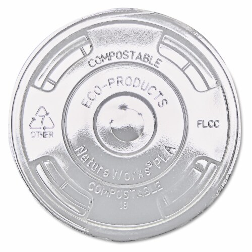 GreenStripe Renewable and Compost Cold Cup Flat Lids, Fits 9 oz to 24 oz Cups, Clear, 100/Pack, 10 Packs/Carton GreenStripe Renewable and Compost Cold Cup Flat Lids, Fits 9 oz to 24 oz Cups, Clear, 100/Pack, 10 Packs/Carton