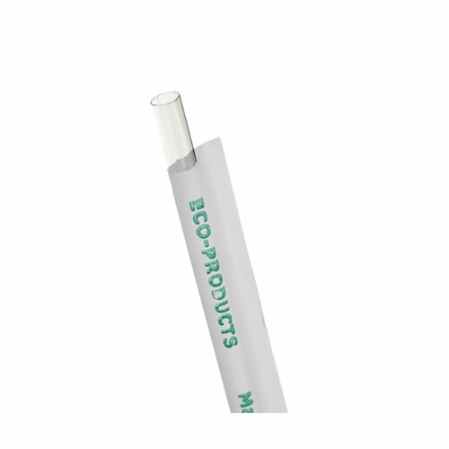 Eco-Products Wrapped Corn Straw - Clear Perspective: front