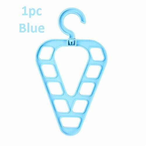 Kitcheniva Triangle Rotating Clothes Hanger Blue, 1 Pcs - Foods Co.