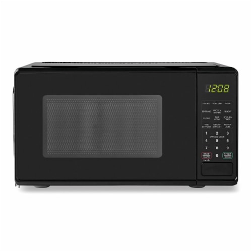 Kitcheniva Countertop Microwave Oven 700w Black Perspective: front